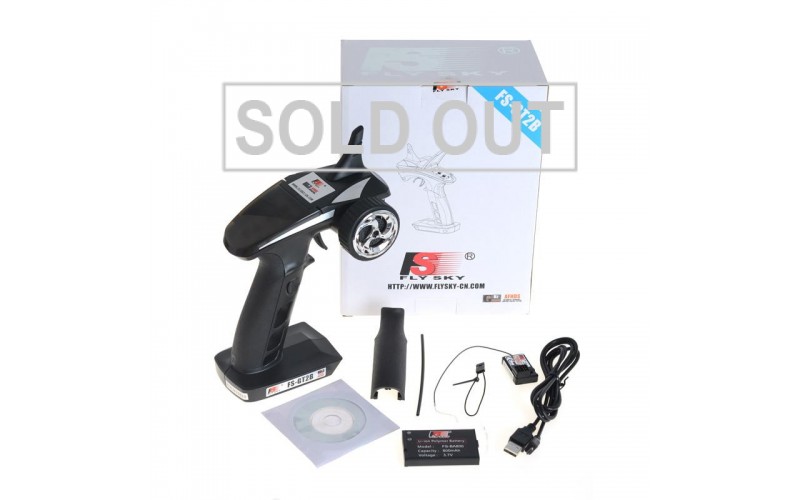 Flysky New FS-GT2B 2.4G 3CH Gun RC Radio System Transmitter with receiver